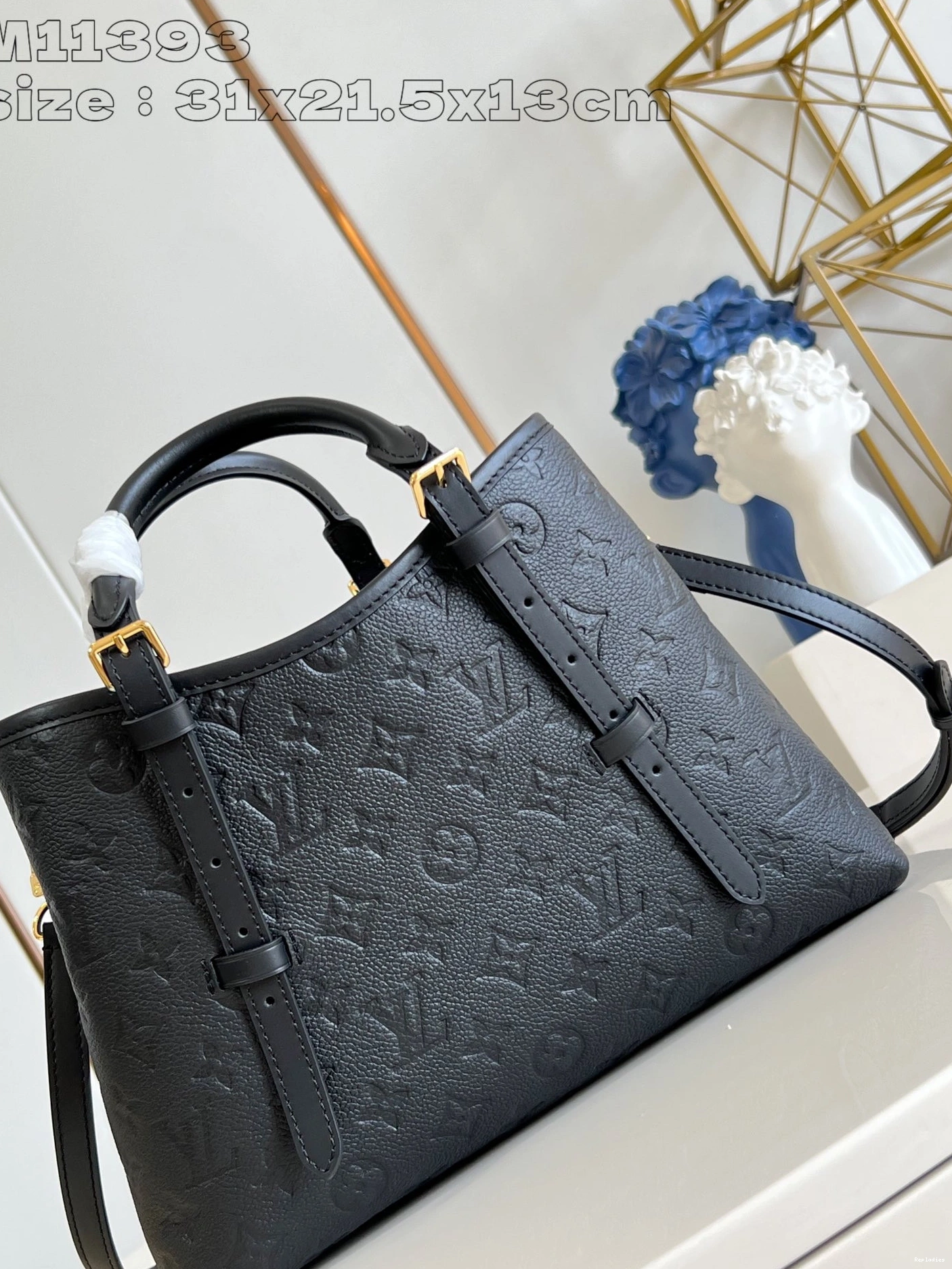 Cheap VUITTON LOUIS Babylone Tote PM-31*21.5*13CM 0816